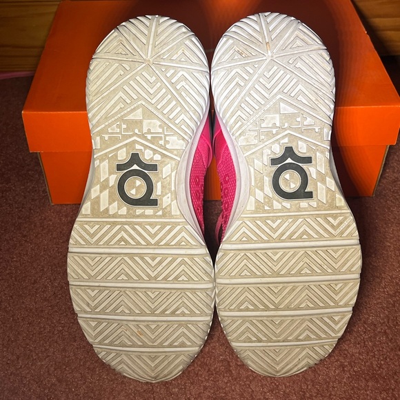 KD Trey 5 IV Nike Shoes Think Pink - Picture 3 of 6